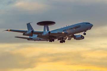 Maniobras militares Ocean Sky 19 en Canarias (Foto Antonio Rico)